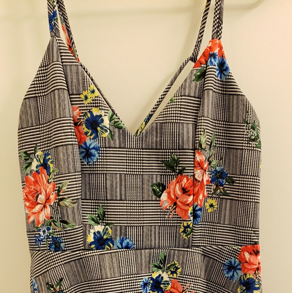 fit and flare strappy dress